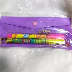 ★本日限定値下げ★ディズニー★　ミッキー　ミニー　蛍光ペン　２本入り　ペンケース