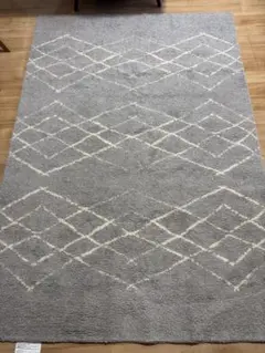 unico HIMAYA ラグ 140×200cm グレー北欧テイストのサムネイル