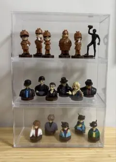 チョコエッグ　名探偵コナン フィギュア 17体セット (ディスプレイケース付き)