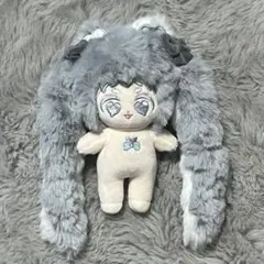 再487.※グレーのファーのうさ耳帽子※ブライスアウトフィット※ - メルカリ