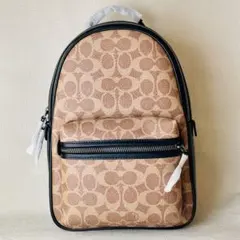 新品未使用 COACH チャーター パック・シグネチャー キャンバス CP126
