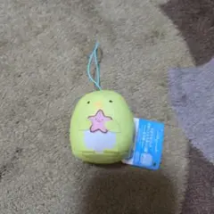 すみっコぐらし　マスコット　ぺんぎん？ ゴム紐つき