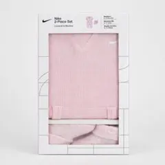 Nike ベビー ロンパース セット 6-12M ピンク 靴下付き