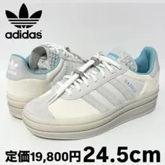新品 オーディナリー ピープル アディダス ガゼル ボールド ホワイト 24.5