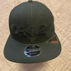 OAKLEY ブラック スナップバックキャップ 9FIFTY