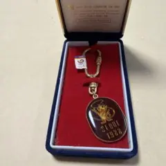 1988年 ソウルオリンピック記念 24金ゴールドメッキ キーホルダー