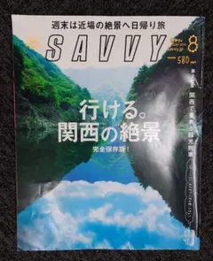 雑誌「ＳＡＶＶＹ」2014年8月号行ける。　関西の絶景