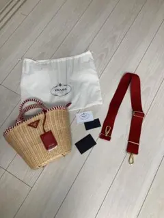お値下げ‼︎ PRADA MIDOLLINO+CANAP 2wayカゴバッグ