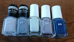 pa ネイルカラー　５点セット