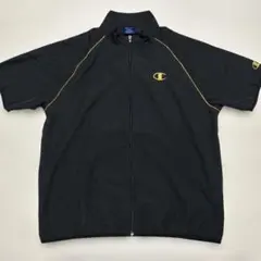 Champion チャンピオン　ジップジャケット　半袖　メンズ　Oサイズ