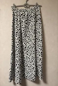 ユナイテッドアローズ　レオパード　フレアスカート