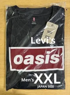 【希少】リーバイス　オアシス　Tシャツ ブラック　メンズXXL 新品未使用