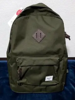 【新品】Herschel リュックサック バッグ カーキのサムネイル