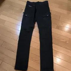 RIDEZ Biker Denim パンツ ブラックのサムネイル
