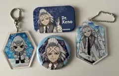 Dr.STONE 雪まつり　ゼノ4点セット アクリルキーホルダー 缶バッジ