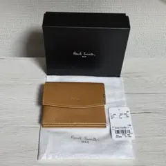 ポールスミス カードケース 名刺入れ ワインレッド レシートストーリー