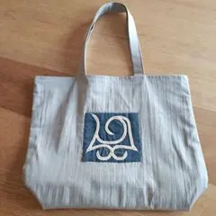 アイヌ刺繍トートバッグ