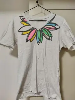 SHANTII✕ウノピューノ 花びらプリント Tシャツ