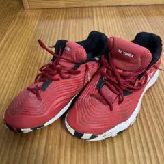 YONEX テニスシューズ レッド