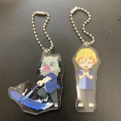 鬼滅の刃　ローソン限定　アクリルキーホルダー　伊之助　善逸