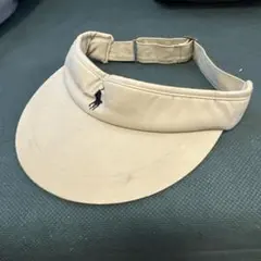 Polo Ralph Lauren ベージュ サンバイザー　ラルフローレン