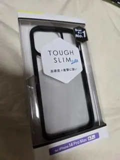 iPhone14promax ケースTOUGHSLIMLite　ブラック　104