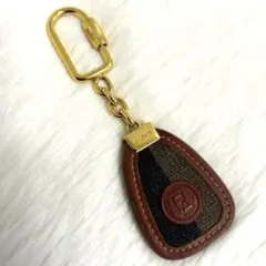 FENDI フェンディ ペカン柄 ヴィンテージキーホルダー