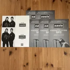 Oasis フライヤー チラシ 2種類 10枚 来日公演 非売品 live'25
