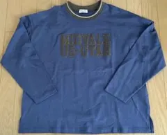 【Samansa Mos2】未使用品 ワッペンロゴ長袖Tシャツ