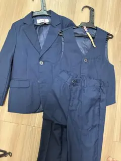 ネイビー フォーマルスーツセット 130
