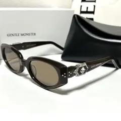GENTLE MONSTER RUVY VAN サングラス　ダイヤモンド　茶色のサムネイル