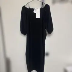 Vanilla studio ロングワンピース ブラック 3L