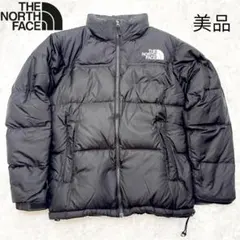 【美品】 ノースフェイス ヌプシ ダウンジャケット L ブラック 黒