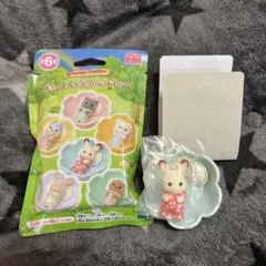 シルバニア 赤ちゃん&お花のベッドセット