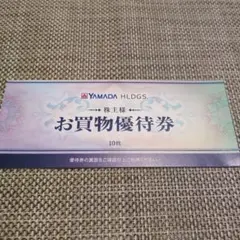 ヤマダ電機　株主優待券5000円