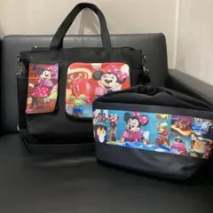 美品　イマジニングザマジック ミニー トートバッグ　巾着ポーチ