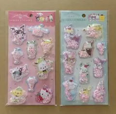 サンリオ シェイカーステッカー シャカシャカ シール　2枚