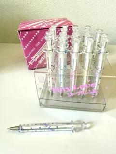 注射器　シャーペン　昭和レトロ 80年代　ファンシー　20本　ケース付き