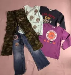 男の子　110 まとめ売り　ダブルB  5点