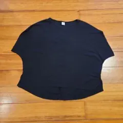 Elura エルーラ ドルマンスリーブ ブラック Tシャツ Mサイズのサムネイル
