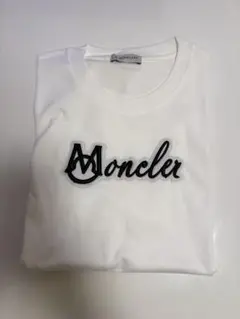 Moncler ホワイト Tシャツ Mサイズ