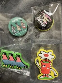 おそ松さん よくばり！ニートアイランド 生産物アイコン缶バッジ しま