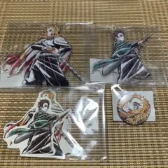 鬼滅の刃 webshopくじ 杏寿郎と炭治郎 アクスタ等 まとめ売り 4個セット