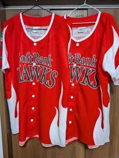 SoftBank HAWKS 鷹祭ユニフォーム Lサイズ2枚