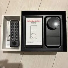 SwitchBot ロックPro ブラック、指紋認証パッド