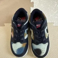 Nike Dunk Low カモフラージュ スニーカー
