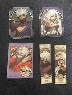 僕のヒーローアカデミア 最強ジャンプ ジャンプGIGA ステッカー 荼毘　死柄木