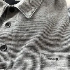 Hurley ポロシャツ ストライプ柄 XXLのサムネイル