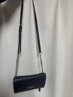 MICHAEL KORS ブラックショルダーバッグ