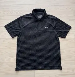 ★アンダーアーマー 　ドット柄　半袖ポロシャツ　2XL